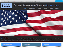 Tablet Screenshot of general-assurance.com